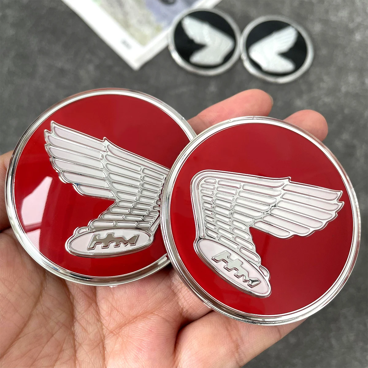 Для Honda Cub акриловая наклейка для скутера топливный бак значок крест CC110 500 50 C125 CT125