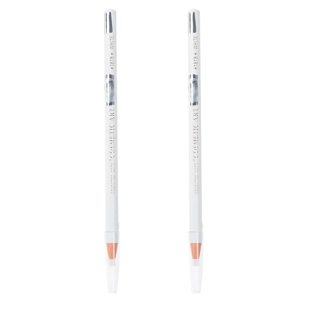 

2Pcs Makeup Pencils Beginners Brow Dual Ended Pen Pencils Cosmetics Pencils