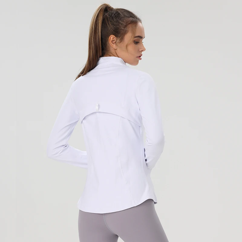 Women's Define Jackets Hooded Shirt Yoga Wear Running Long Sleeve Sports and Leisure Gym Workout Clothing