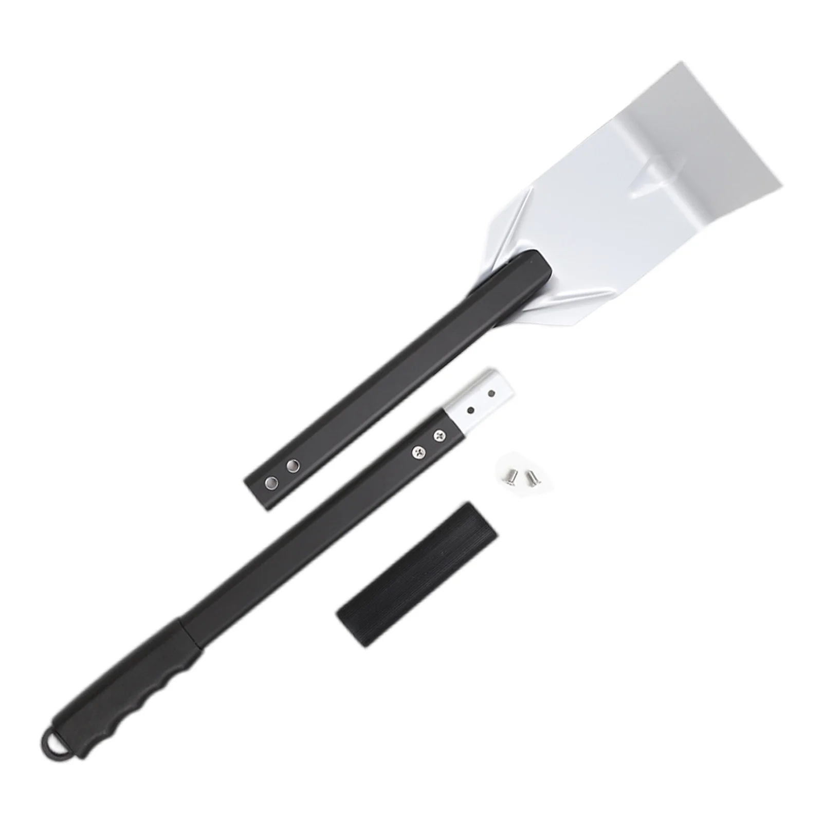 

Pizza Ash Shovel Charcoal Grill Rake Grill Ash Tool Accessories Heat-Resistant Wood Burning Stove Ash Rake Grilling Accessories