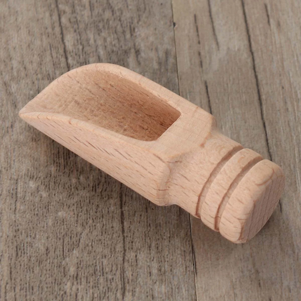 

6pcs Candy Scoops Spoon Salt Coffee Spoon Tea Scoop Natural Teaspoon Scoop