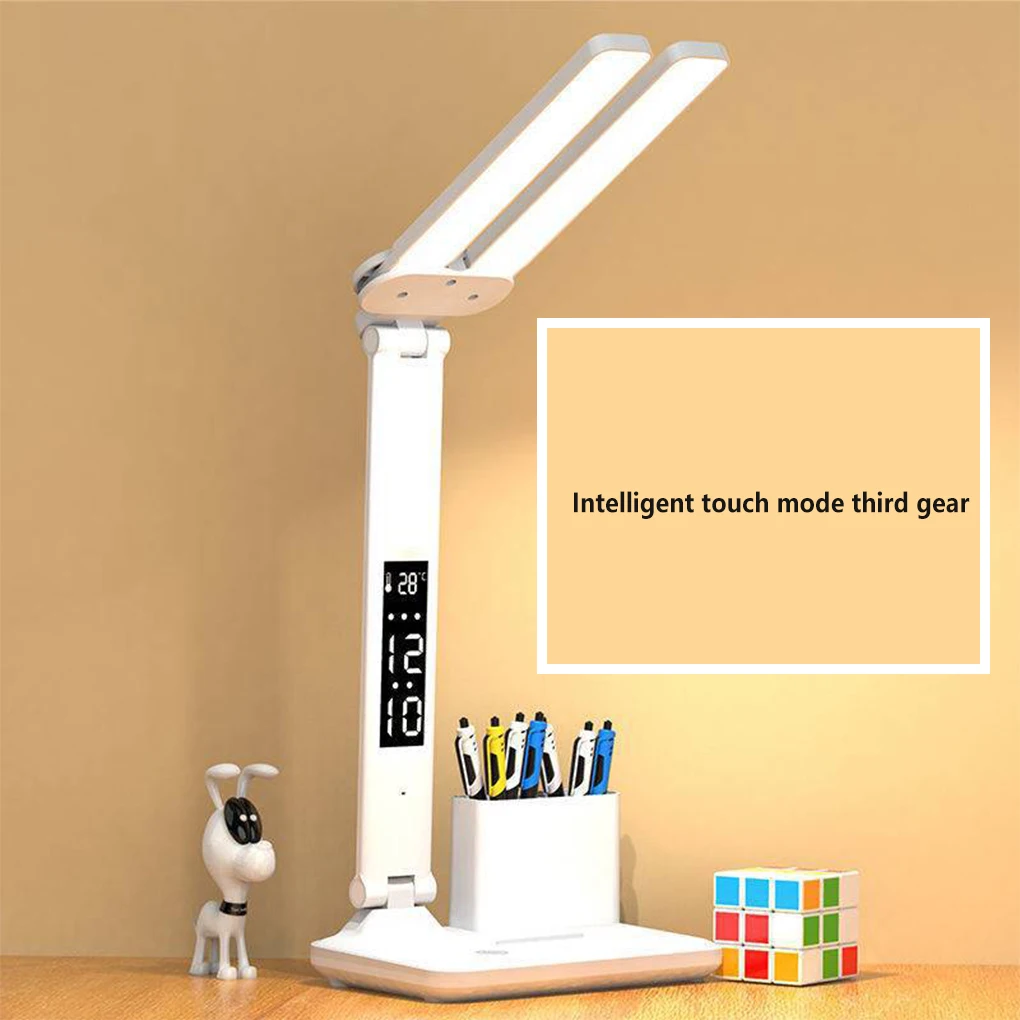 

LED Table Lamp Dimmable Rechargeable Eye Protection Night Reading Book Light