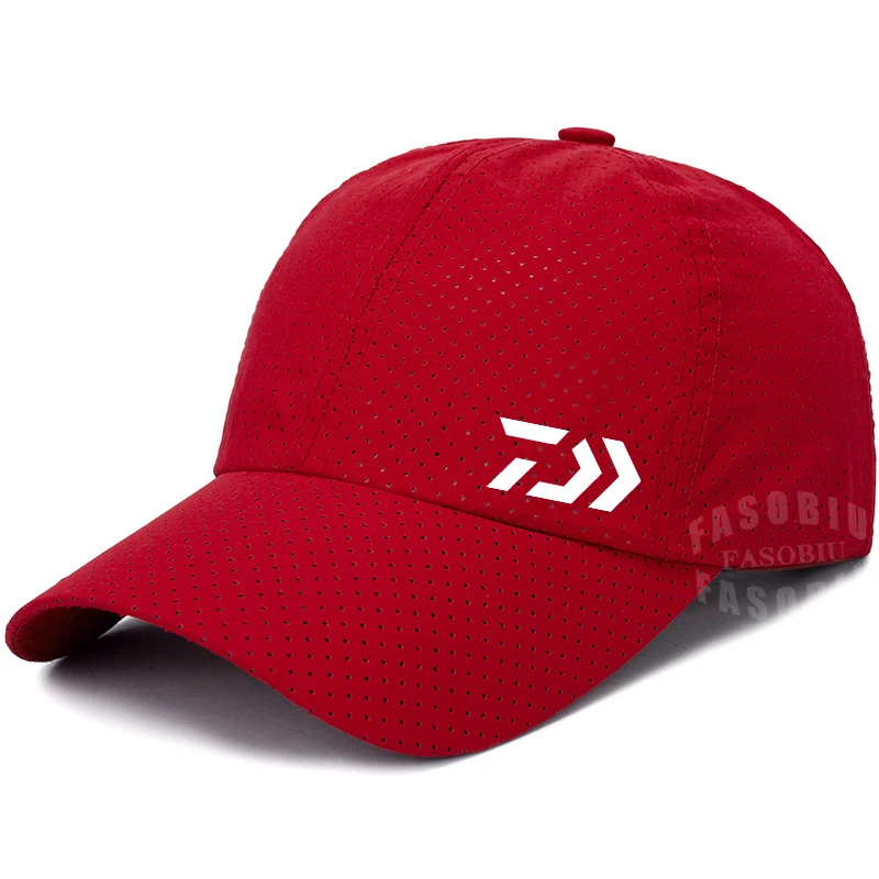 

Men's Fishing Cap Spring Summer Outdoor Sport Casual Adjustable Fishing Hat Korean Sunscreen Breathable Fishing Mesh Cap