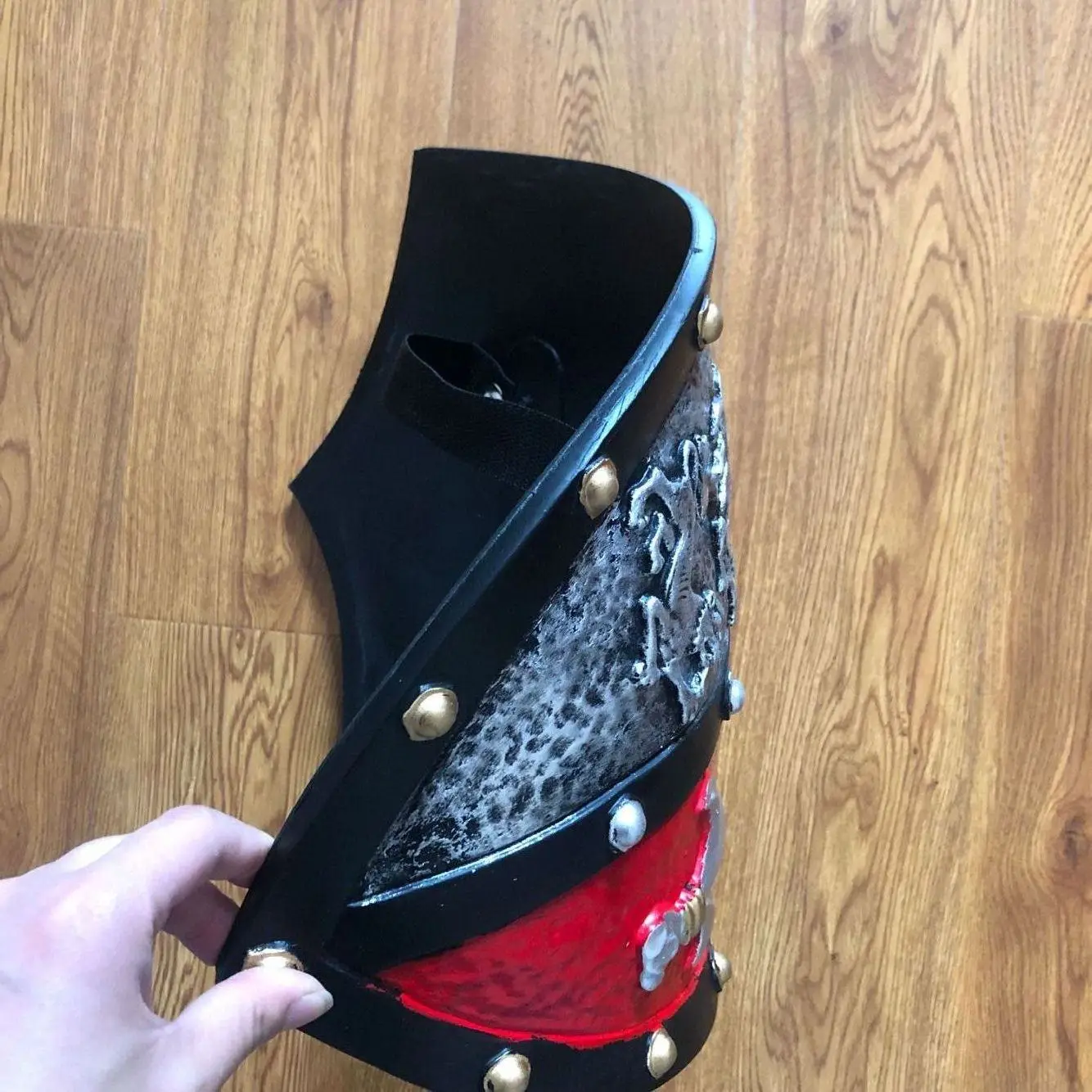 Косплей тридент серебряный леопард сила рыцарь Shild 1:1 игра Аниме оружие реквизит