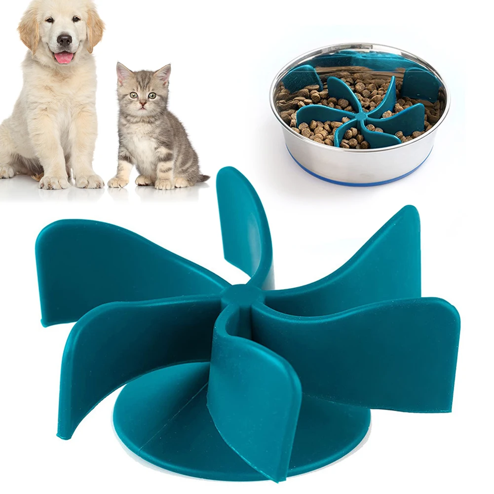 

Anti Choke Dog Spiral Slow Feeding Food Puppy Slow Down Eating Feeder Dish Bowl Prevent Obesity Pet Supplies Dog Accessories