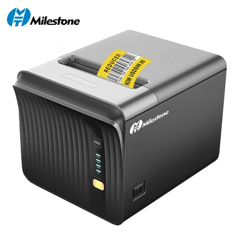 Milestone MHT-P80H 80mm Desktop Thermal Receipt Printer Imprimante Thermique USB Receipt printer Self Cutting Interface