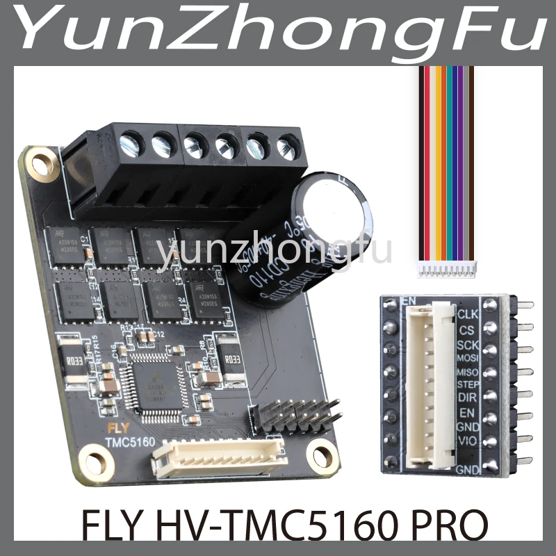 

For FLY 24V-48V TMC5160 Pro up to 6A High Current Spi Driver Marlin Klipper