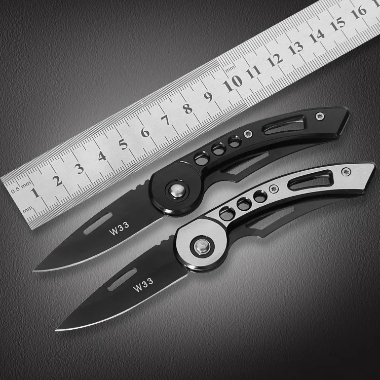 

Mini stainless steel fruit outdoor knife folding knife multifunctional knife self-defense camping folding knife portable knife