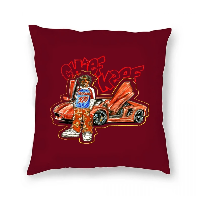 

Chief Keef Hip Hop Oversized Harajuku Fashion Pillow Case Aesthetic Camisas