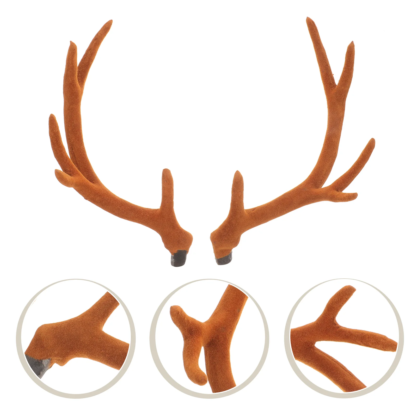 

Artificial Antler Deer Decor DIY Hair Accessories Supplies Headband Making Kit Antlers Jewelry