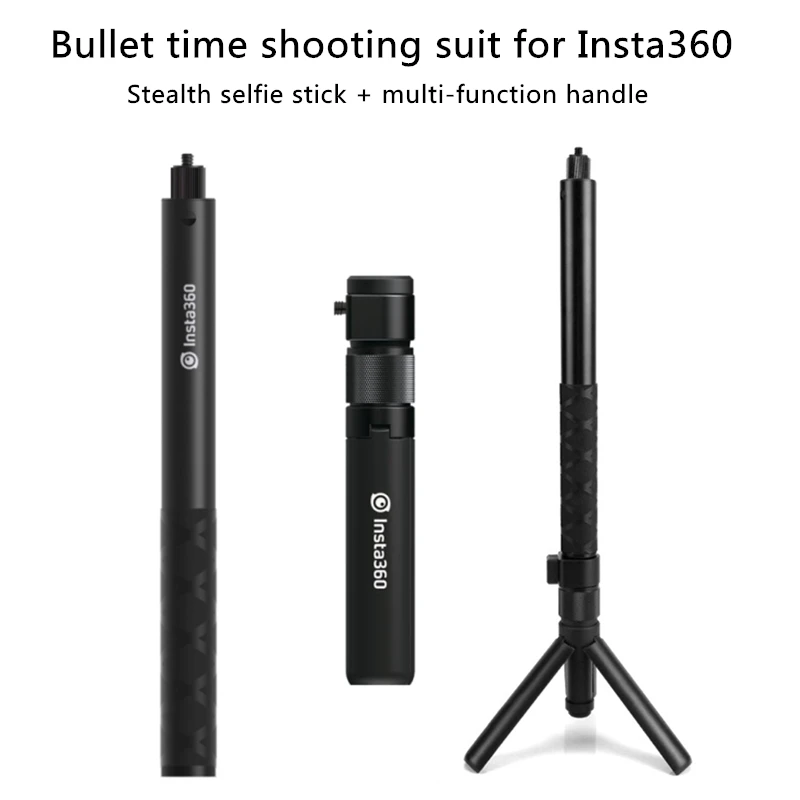 

for Insta360 X3/X2 Selfie Stick Bullet Time Set Handheld Tripod Invisible Selfie Stick for Insta360 One X2 Tripod Accessories