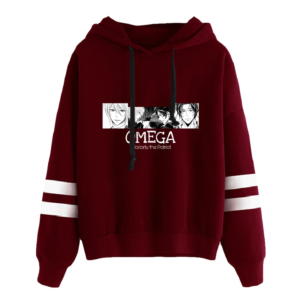 

Толстовка с капюшоном Moriarty the Patriot, зимняя одежда, толстовка в стиле хип-хоп для волейбола и косплея, Повседневный пуловер, свитшоты унисекс