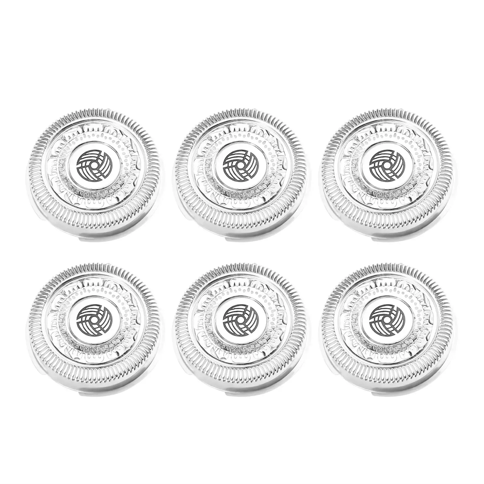 

6 Pcs SH90 Shaver Replacement Heads for Philips Norelco Series S9000 RQ12 Shavers Blade Head