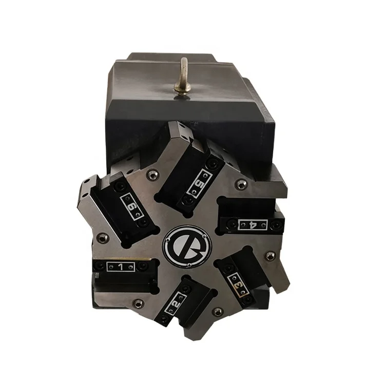 Однонаправленный на выбор инструмента WD100-6 горизонтальный инструмент револьвер