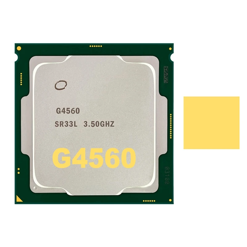 

Процессор G4560 + термопанель 3 Мб 3,50 ГГц LGA1151 двухъядерный процессор для ПК B250 B250C материнская плата для майнинга Pentium