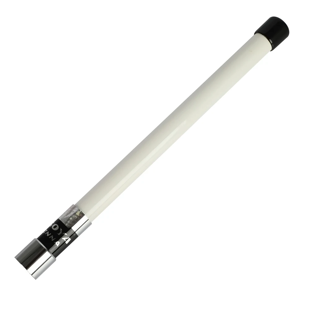 

White 144/430MHz NL-350 PL259 Dual Band Fiber Glass Aerial High Gain Antenna