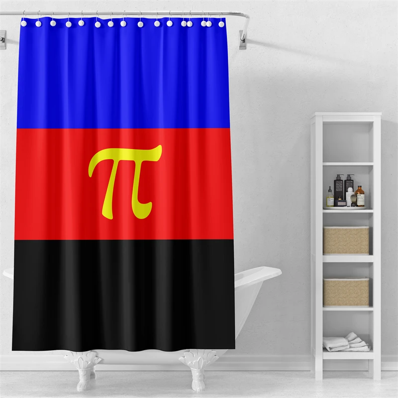 Gaslight Gatekeep Girlboss Polyamory Pride Flag с изображением ЛГБТ-радуги душевая занавеска