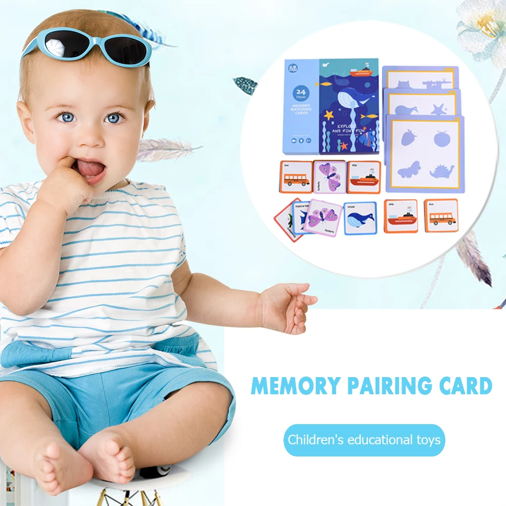 

Деревянная игрушка-пазл с эффектом тени, игровая карта памяти, графический соответствующий блок, Аксессуары Для Ухода За Младенцами