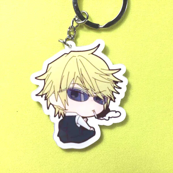 Аниме DuRaRaRa! Брелок для ключей с акриловой подвеской в виде цейти штурлусона Изаи