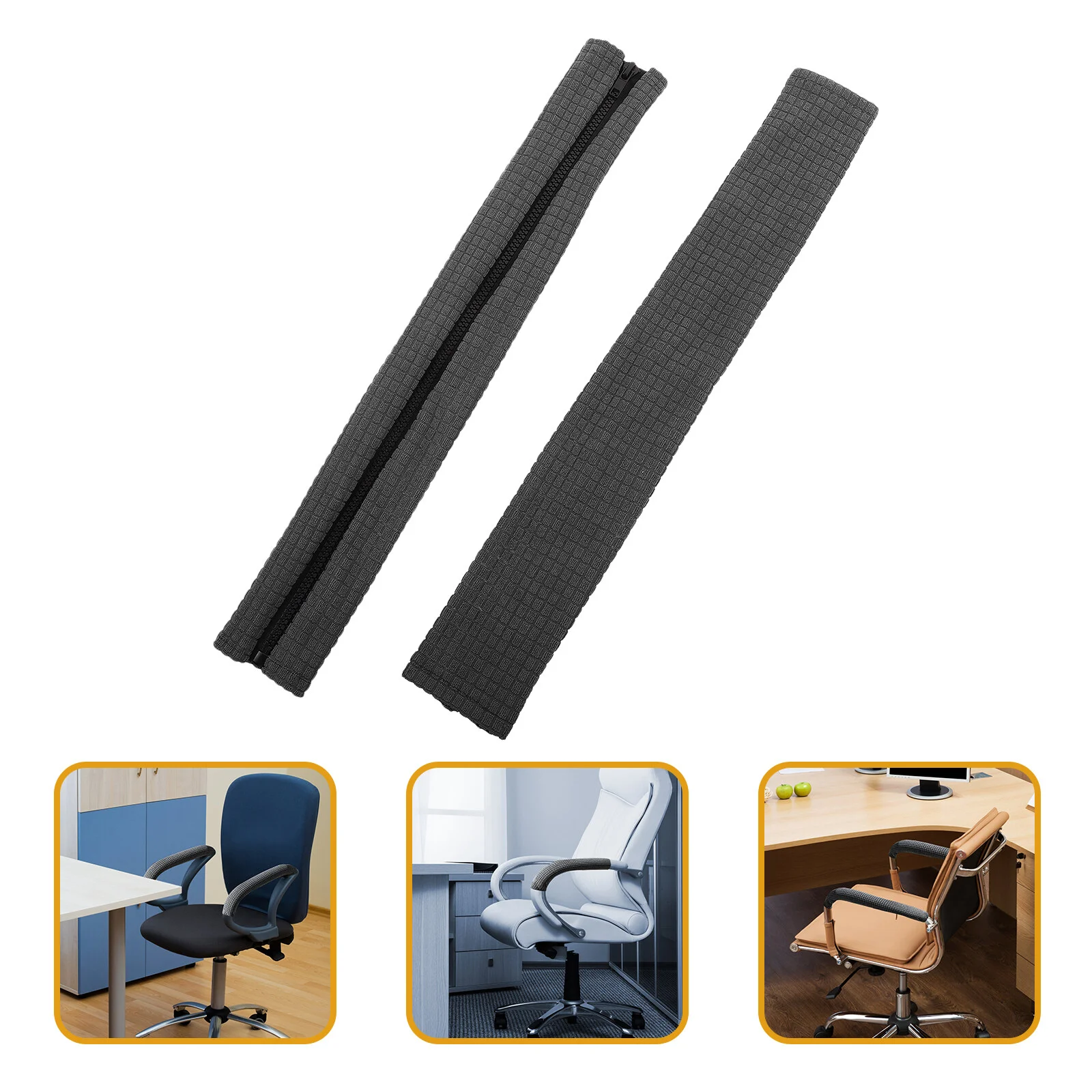 

Protective Case Elastic Handle Covers Chair Arm Rest Sleeves Slipcovers Elbow Protector Office Pads