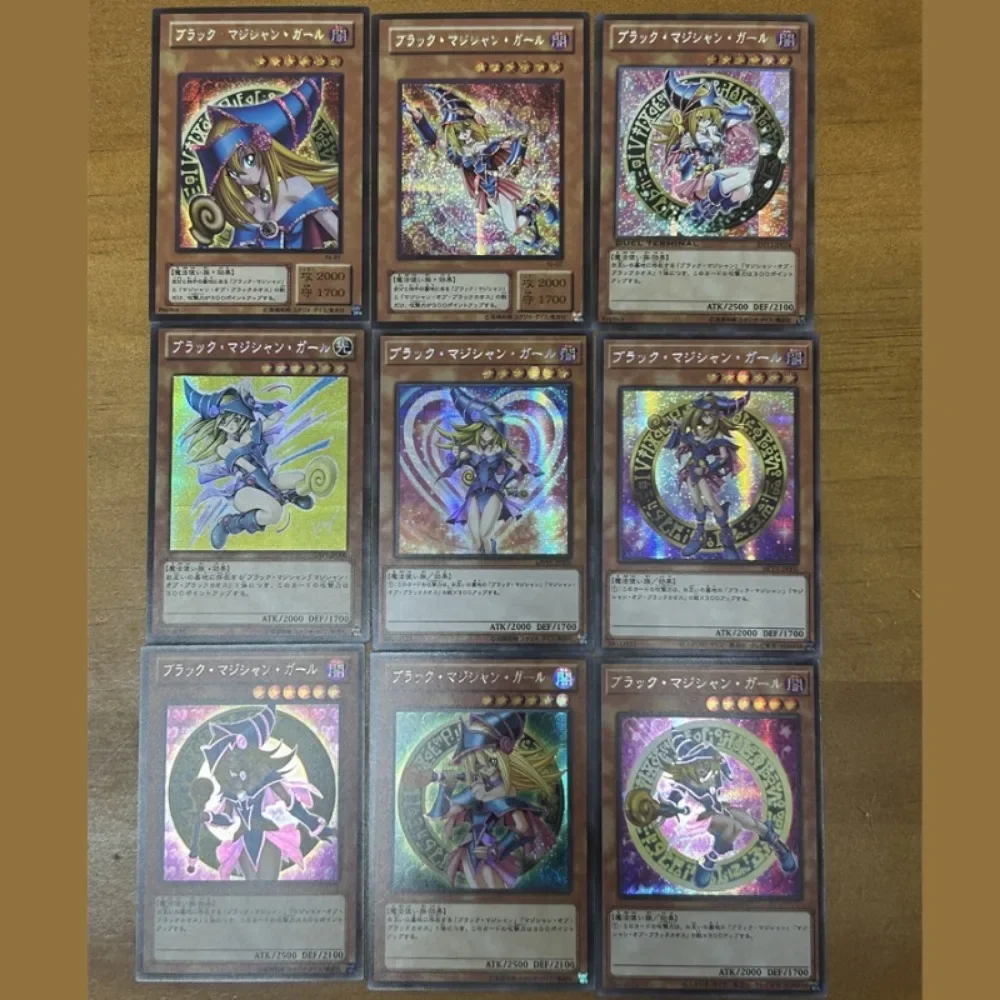 DIY Yu-Gi-Oh Dark Magician BlueEyes White Dragon Girl Флэш-карта Аниме Периферийные игры Коллекционная