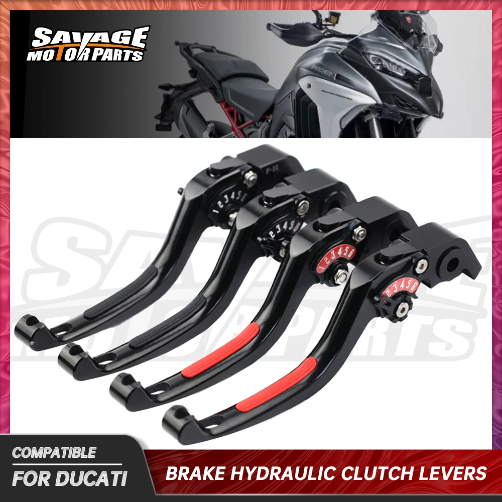 

Brake Hydraulic Clutch Levers For DUCATI Multistrada V4 1260 1200 S/DVT/Enduor STREETFIGHTER 848 Motorcycle Accessories Handle