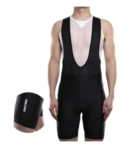

2022 Mens Cycling Bib Shorts Summer Coolmax Triathlon Gel Pad Bike Bib Tights Mtb Ropa Ciclismo Moisture Wicking Pant ENCYMO
