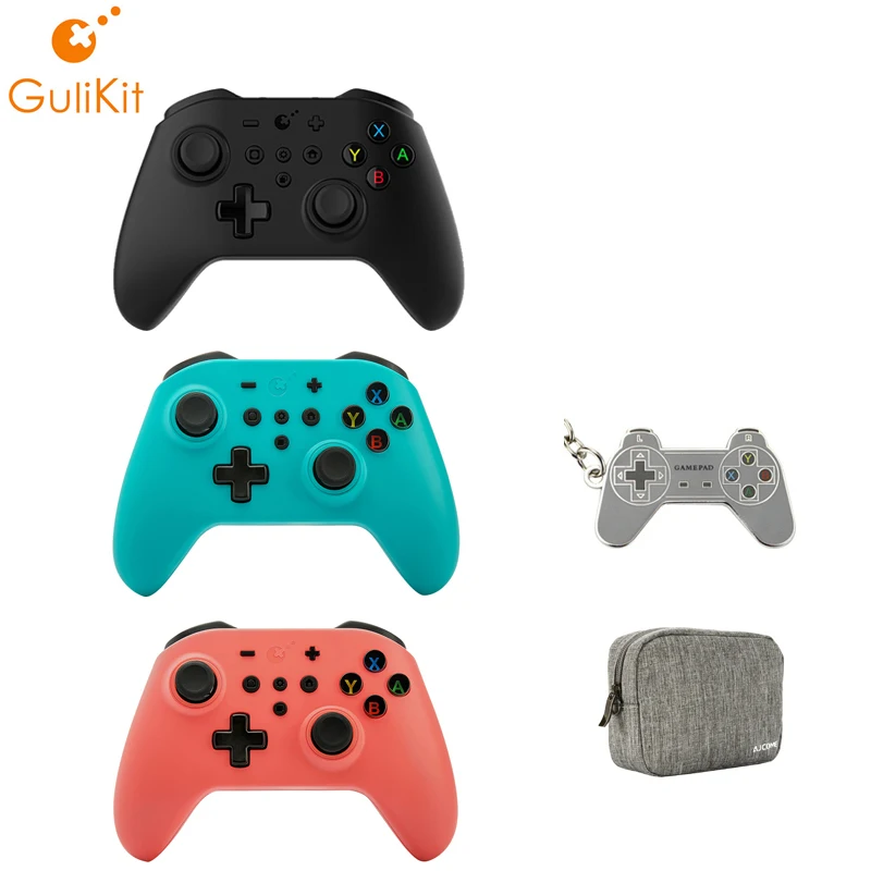 

Игровой контроллер, геймпад Gulikit 3 цветов NS08 Kingkong для Nintendo Switch,Windows и Android