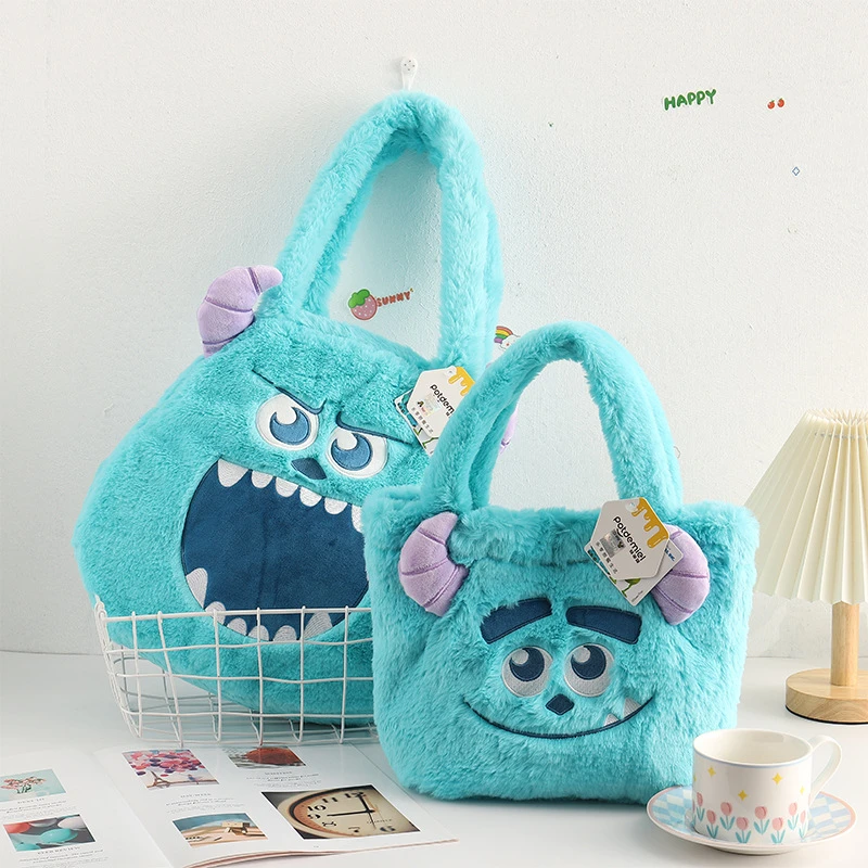 

Cute Disney Hairy Sullivan Plush Bag 2022 New Anime Monsters University James P. Sullivan Plushie Toys Shoulder Bag for Girls