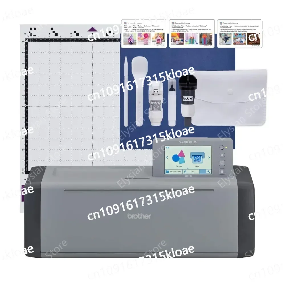 ScanNCut SDX125EGY Электронный станок для резки сделай сам со сканером изготовление