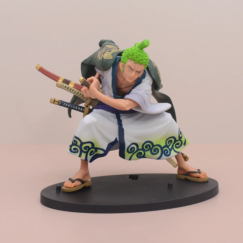 

Pirate three sabres flow and country kimono draw Sabre Sauron squat combat animation boxed hand-made model ornaments