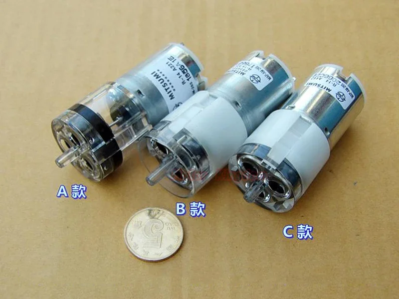 MITSUMI AMP-AM-265 370 Моторный воздушный насос DC 5 В-6 В Маленький кислородный длительный