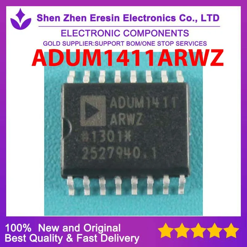 

Free shipping 10PCS/LOT ADUM1411ARWZ SOP16 New and original