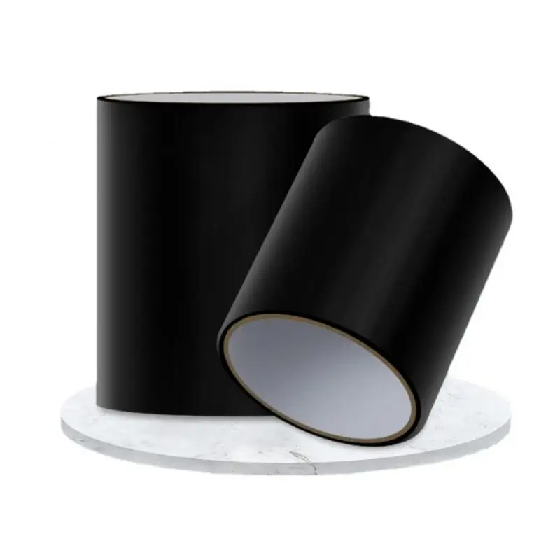 

PVC Faucet Pipe Leak Repair High Temperature Resistance Leak-proof Waterproof Tape Anti-mildew Black Tape Sealing