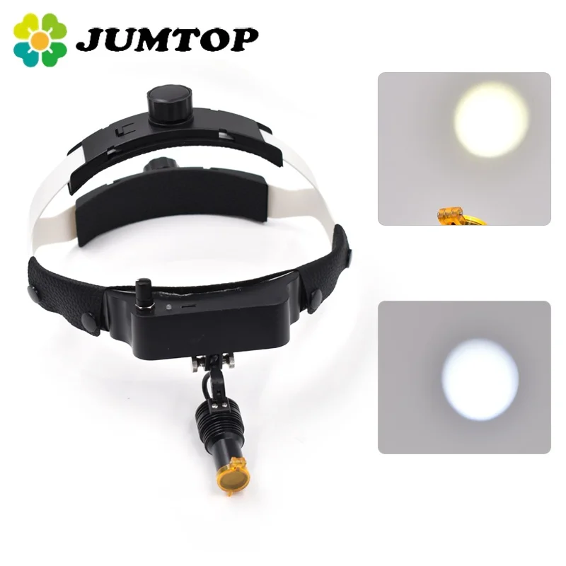 JUMTOP Стоматологические светодиодные фары регулируемая налобная лампа налобный