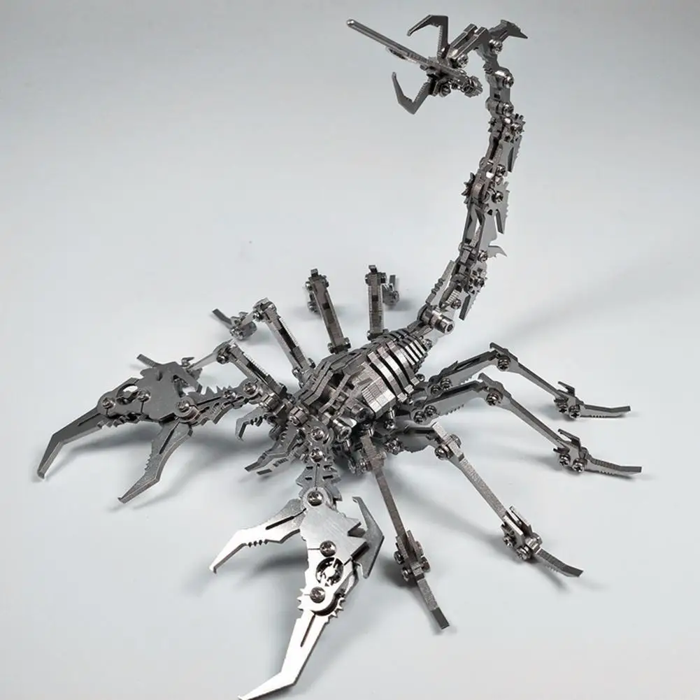 

Scorpion 3d Metal Puzzle Diy Model Kit Detachable 3d Puzzle Jigsaw Puzzle Toy For Kids 10-12 Years Old Desktop Decoration T6r4