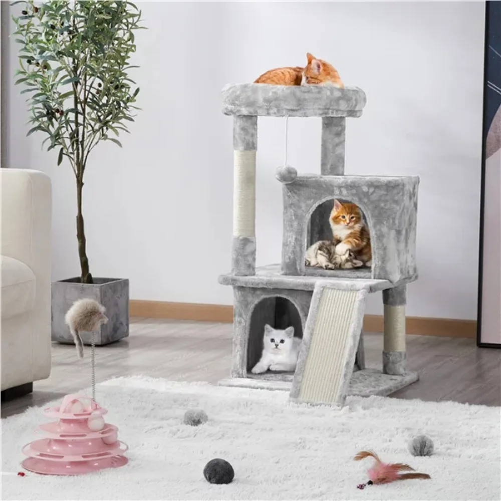 

36-Inch Cat Tree Durable with Condo Scratching Post Tower