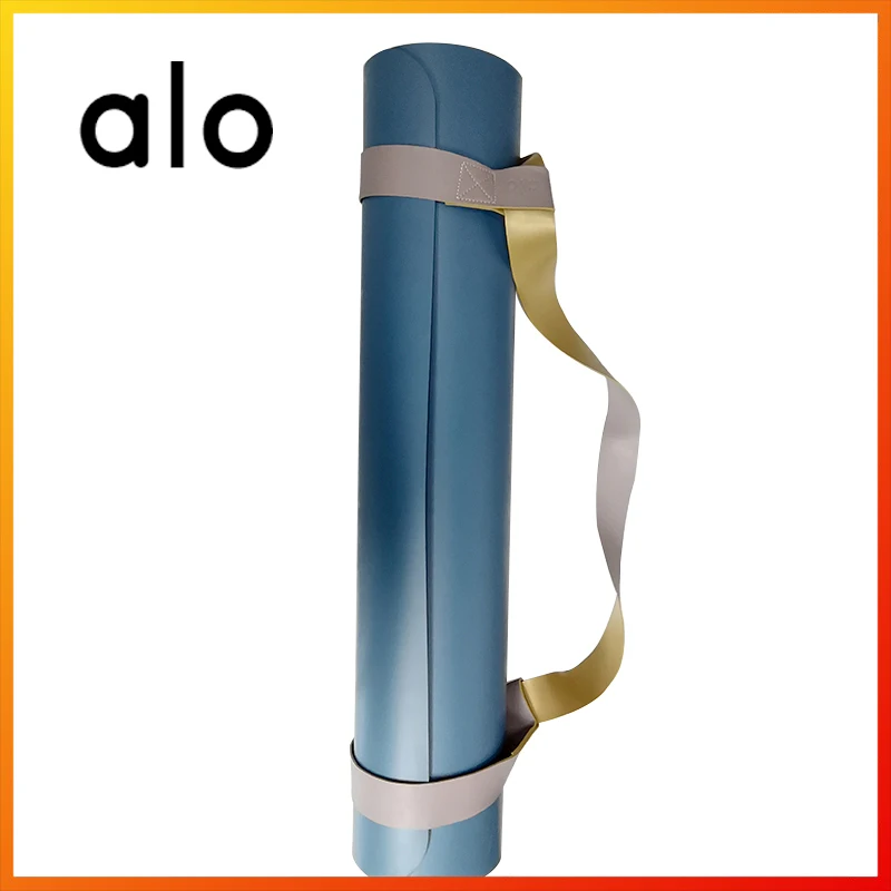 

Alo Yoga Adjustable Yoga Mat Strap Leather Sports Yoga Mat Bundle With Gym Durable Fitness Strap Shoulder Strap