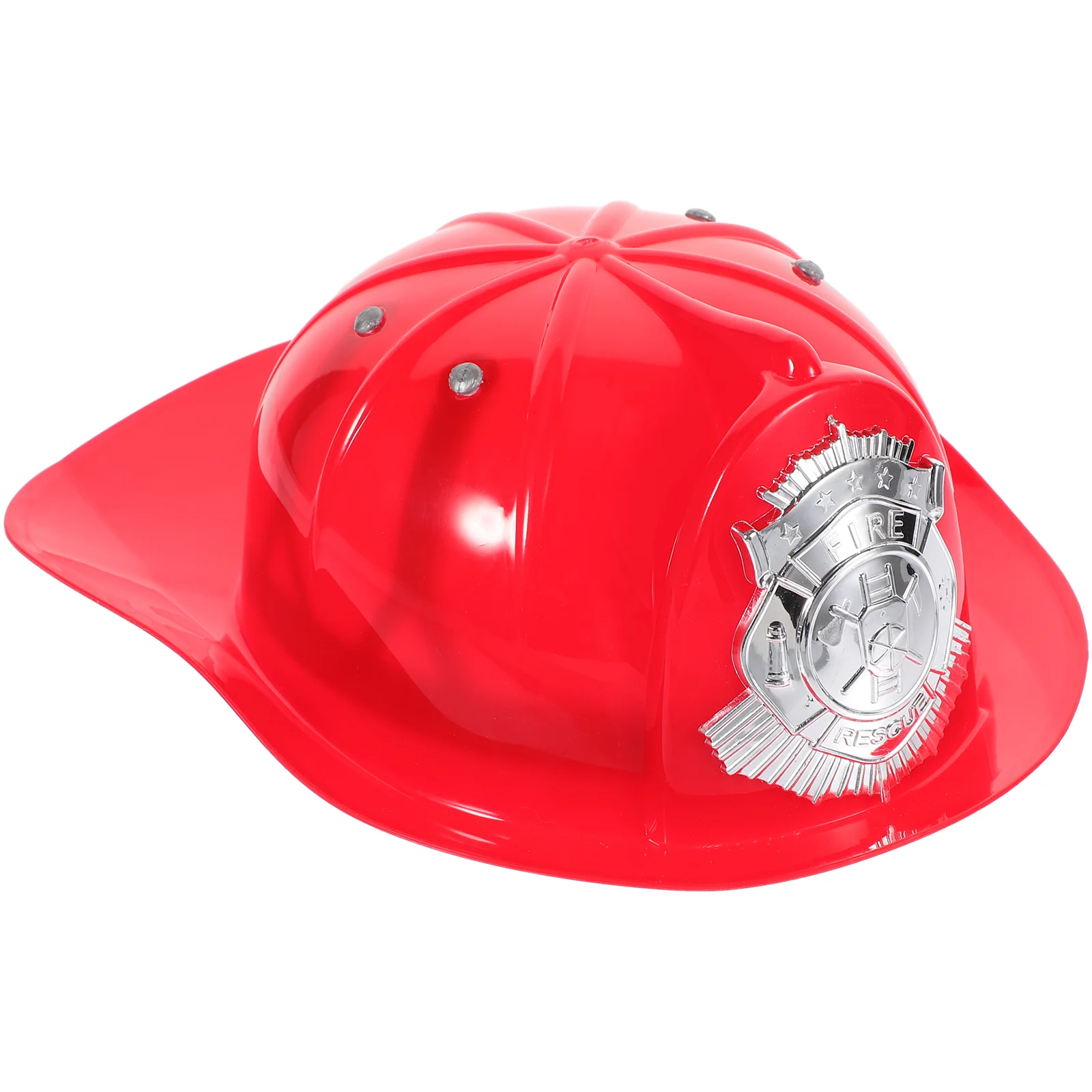 Детская пожарная шляпа для ролевых игр красная каскета костюм пожарного