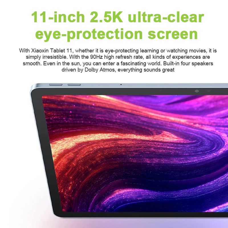 Планшет Lenovo Xiaoxin Pad 11 2025, 11 дюймов, 2.5K дисплей, CN версия, MediaTek Dimensity 6300, 7040 мАч, Android PC Pad (art.: 3920d8bcadd8a) - 3920d8bcadd8a