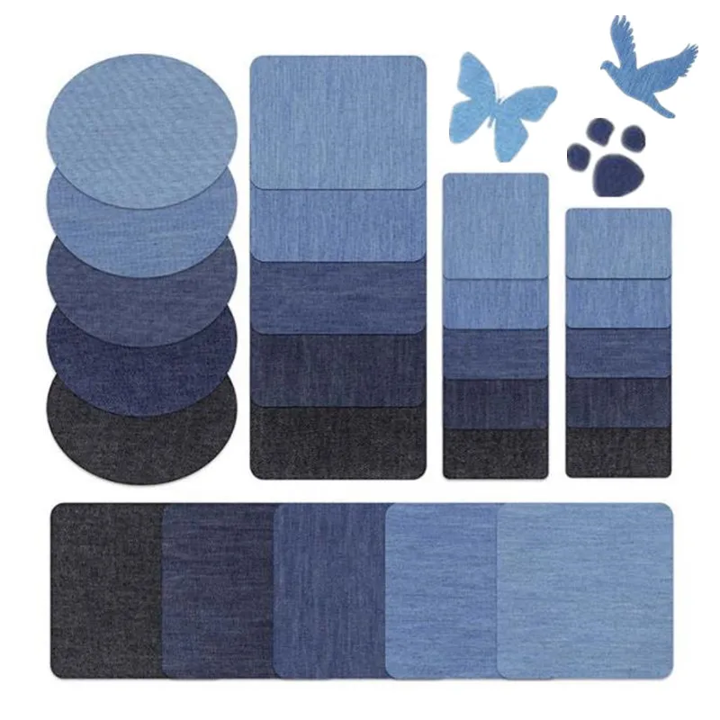 

Clothing Women Men Diy Embroidery Denim Patch Elbow and Knee deal with it Iron on patches for clothes Diy Fabric Free Shipping