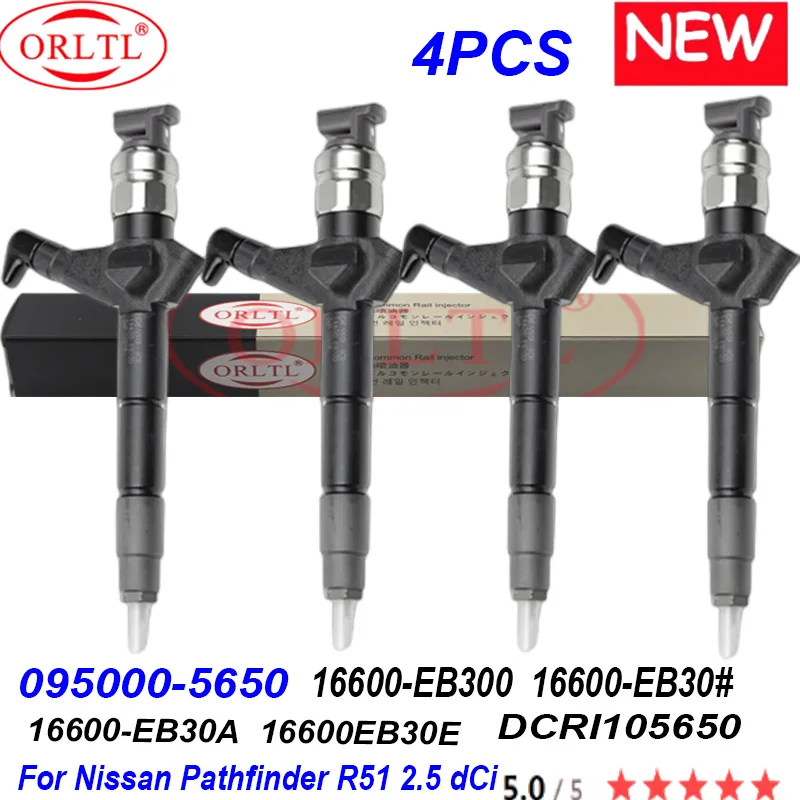 Дизельный инжектор 095000-5650 16600-EB300 16600-EB30 # 16600-EB30A 16600EB30E DCRI105650 для Nissan Pathfinder R51 2 5 dCi 4
