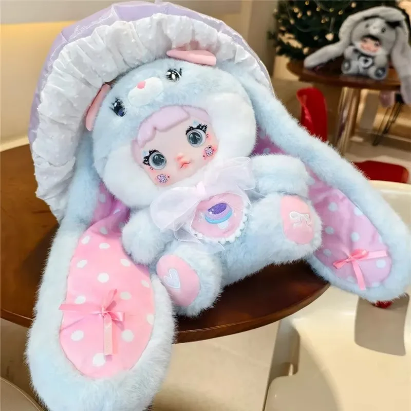 Nommi 400% Mushroom Hat Series Plush Blind Box Hi Toy V2 Bunny Big Size Mystery Kawaii Doll Surprise Bag Фигурка