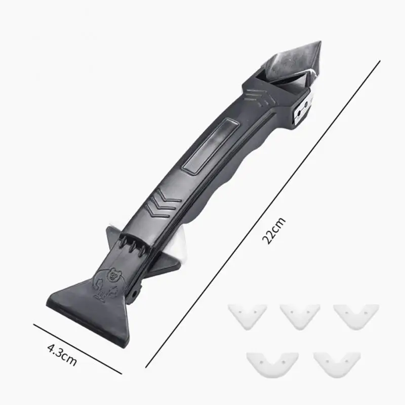 5 In 1 Silicone Scraper And Glue Remover Knife Angle Beauty Sewing Spatula Tool Four-piece Scoop Hand Tools | Дом и сад