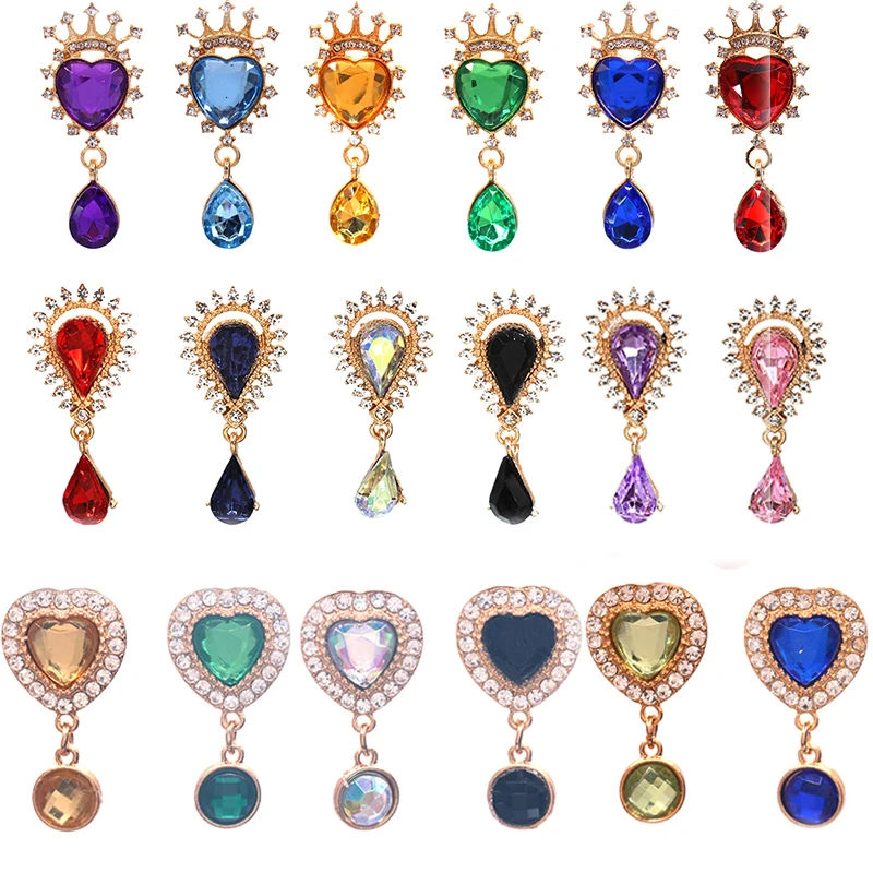 1 шт. Изысканная подвеска в виде сердца искусственная Подвеска для одежды