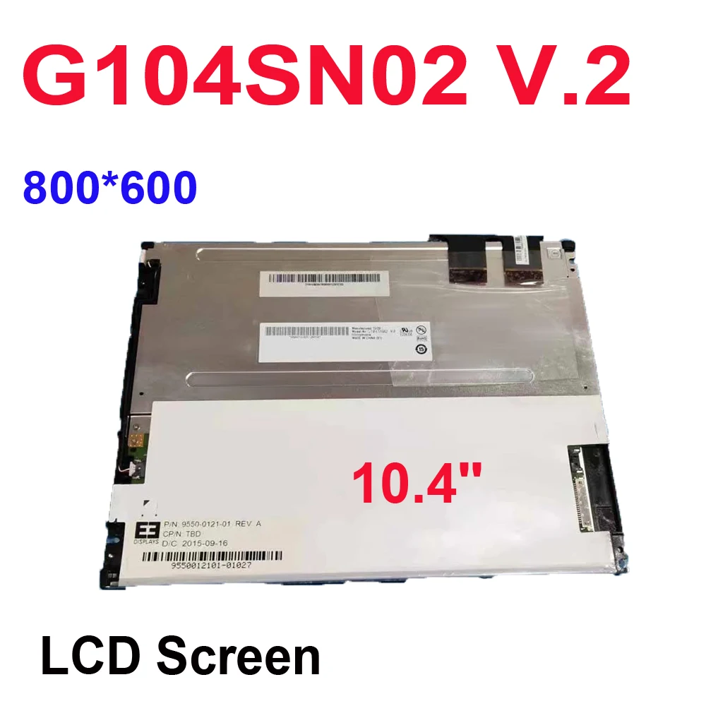 Для G104SN02 V.2 10 4 '𧠀×600 ЖК-экран Панель дисплея для автомобиля DVD GPS