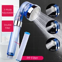 high pressure shower head bathroom accessories shower showerhead bathroom products rain shower head spa filter shower fittings