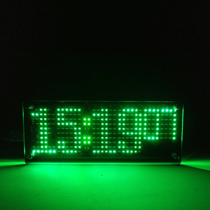 Набор для самостоятельной сборки SMD светодиодный матрица цифровые часы набор