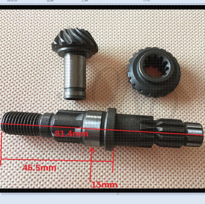 

Набор зубчатых передач для газонокосилки, комплект из 26 мм, 28 мм, 7 зубьев, для триммера (высокое качество)