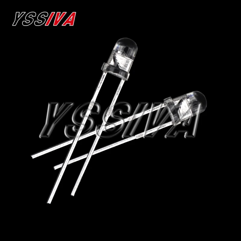 50 шт. F3 3 мм вспышка красный зеленый двухцветный светоизлучающий диод